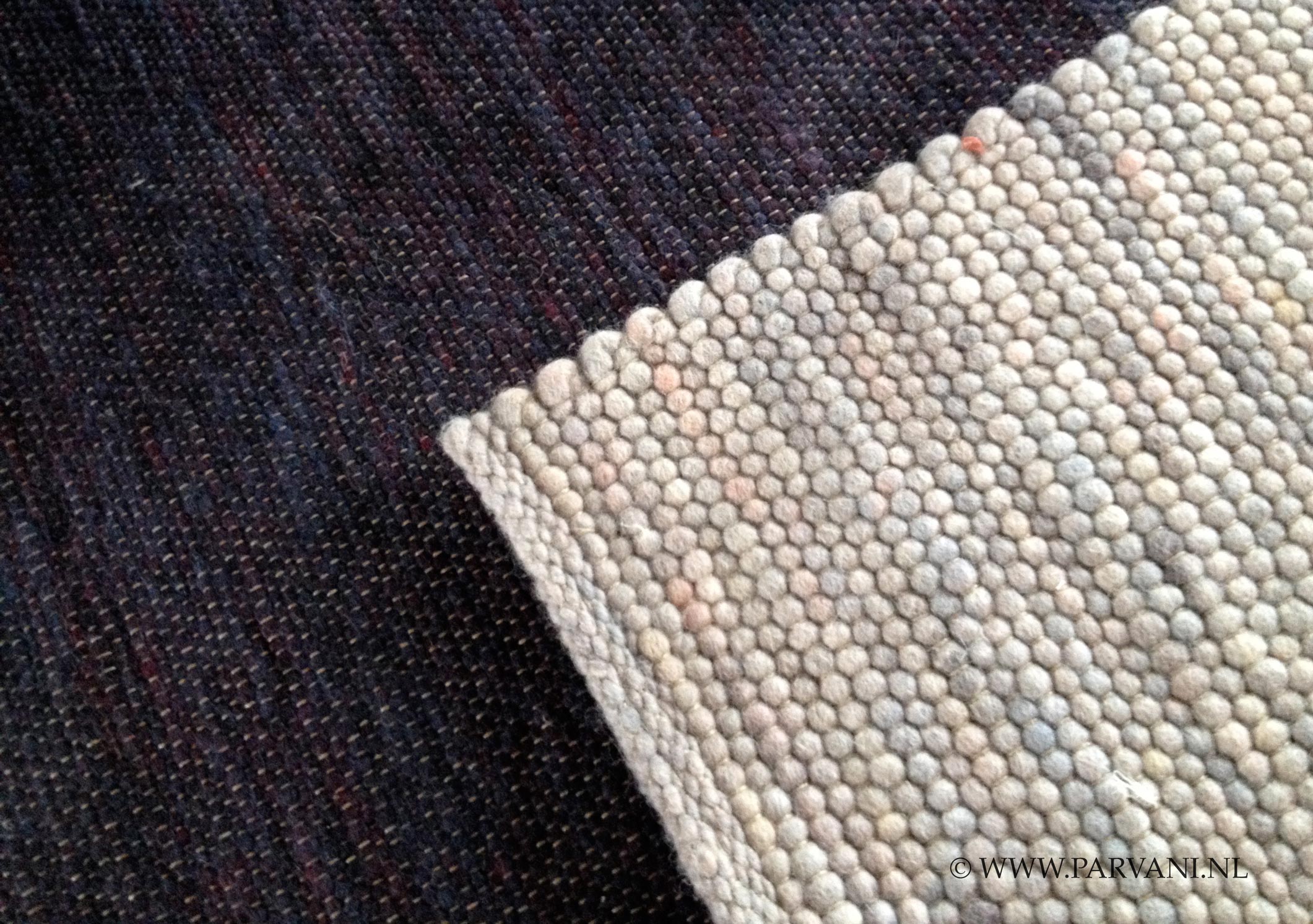 Niet ingewikkeld Aardewerk Graden Celsius Vloerkleed-carpet-scheerwol-paars | Parvani